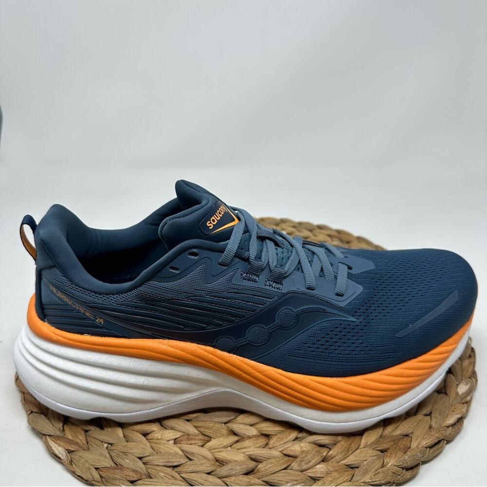 SAUCONY Hurricane 24 Running Shoes Mirage Peel Size 10.5 Men's, 12 Women's